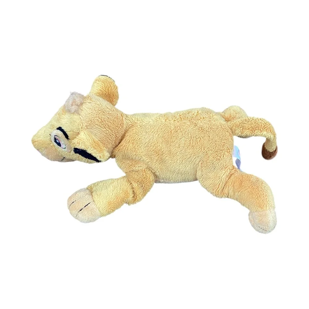Disney Lion King Simba‎ Plush Set 2 Stuffed Animal Yellow Vintage Toy